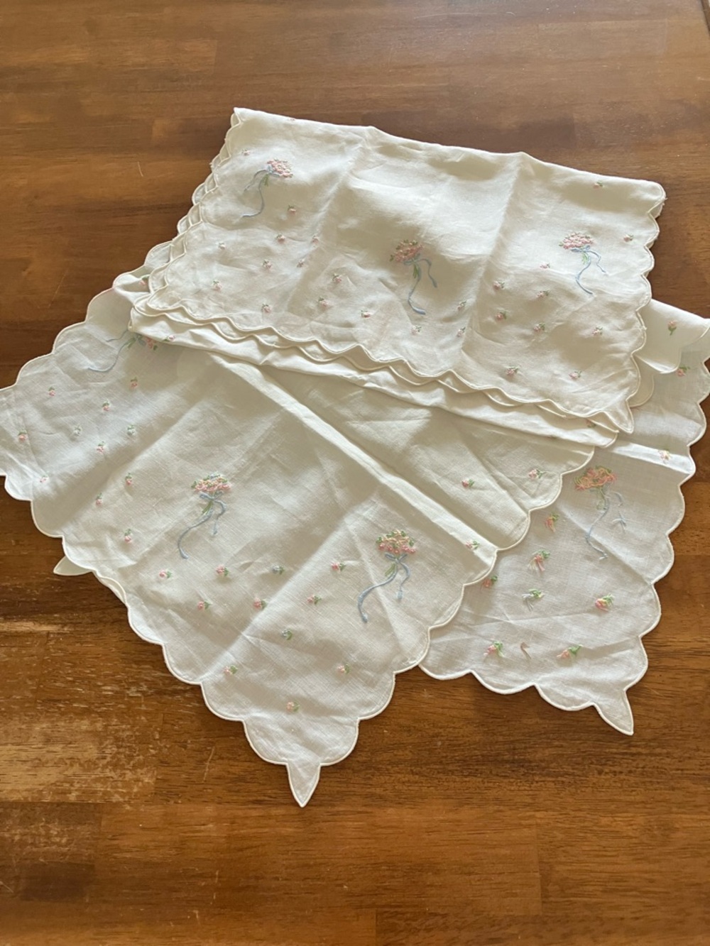Vintage Dainty Dresser Scarfs